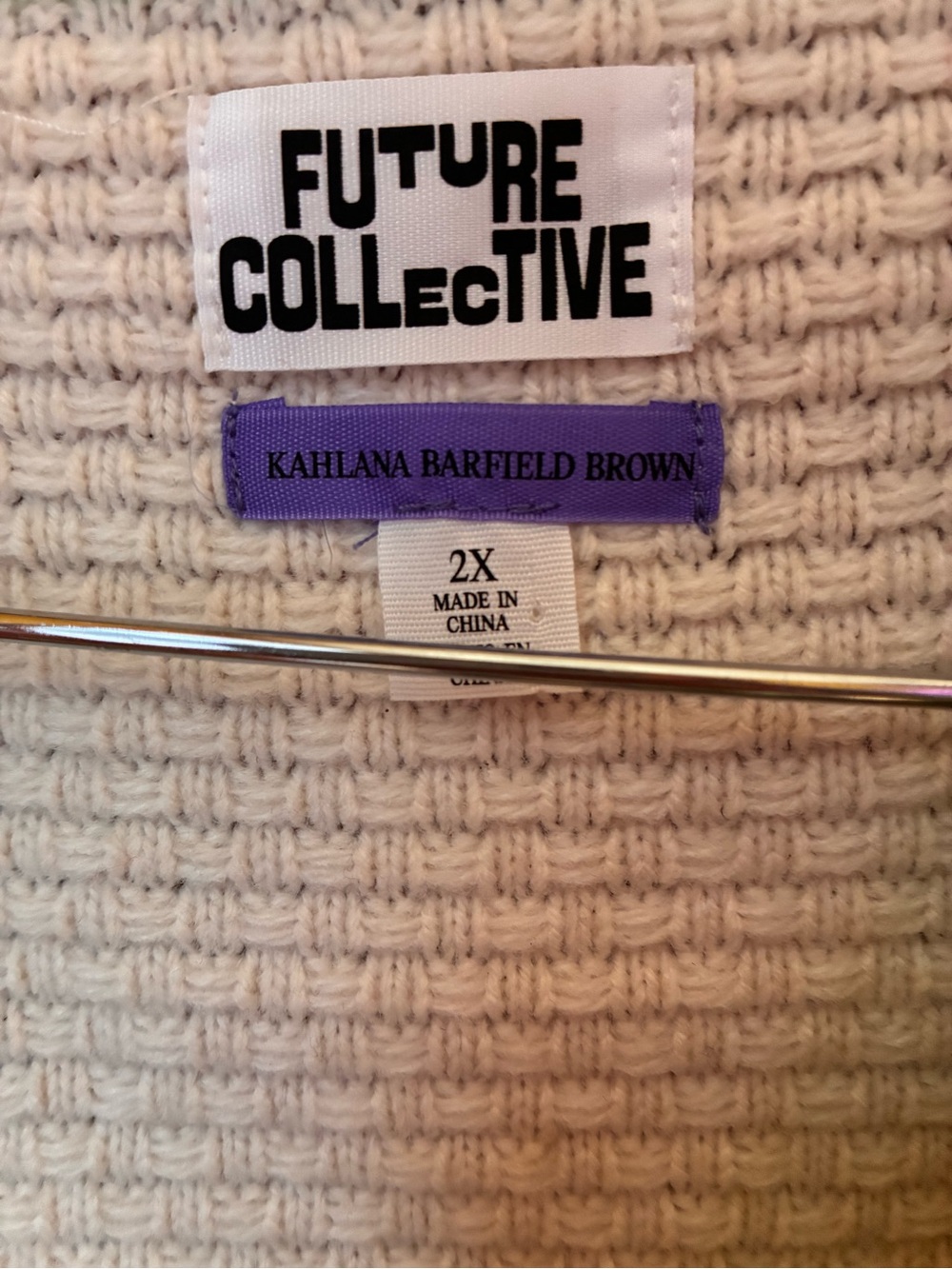 Future Collective v neck sweater - Picture 4 of 4